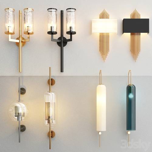 '3dsky Pro - Wall lamp collection'
