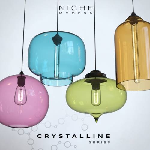 '3dsky Pro - Pendant lights Niche Crystalline - 3'