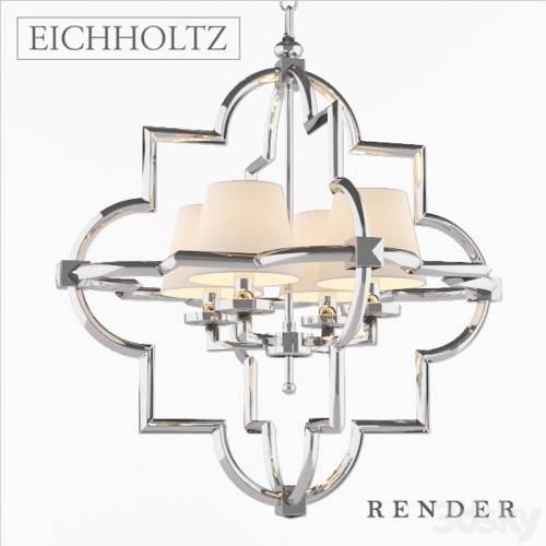 '3dsky Pro - Eichholtz Mandeville S Nickel'