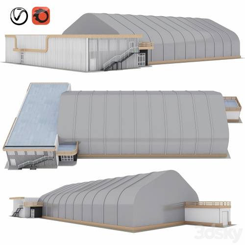 '3dsky Pro - Frame - awning hangar and AHB'