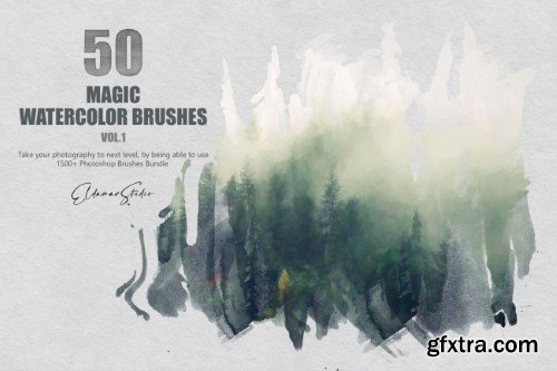Eldamar Studio - 1500+ Photoshop Brushes Bundle