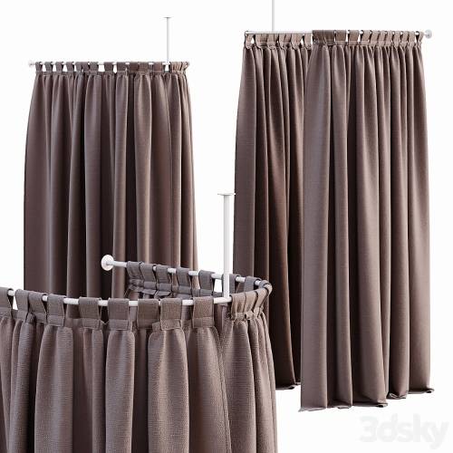 '3dsky Pro - AVE Fitting Room's Curtain' '3dsky Pro - AVE Fitting Room's Curtain'