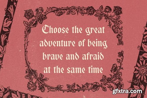 CreativeMarket - Maythen Blackletter Font