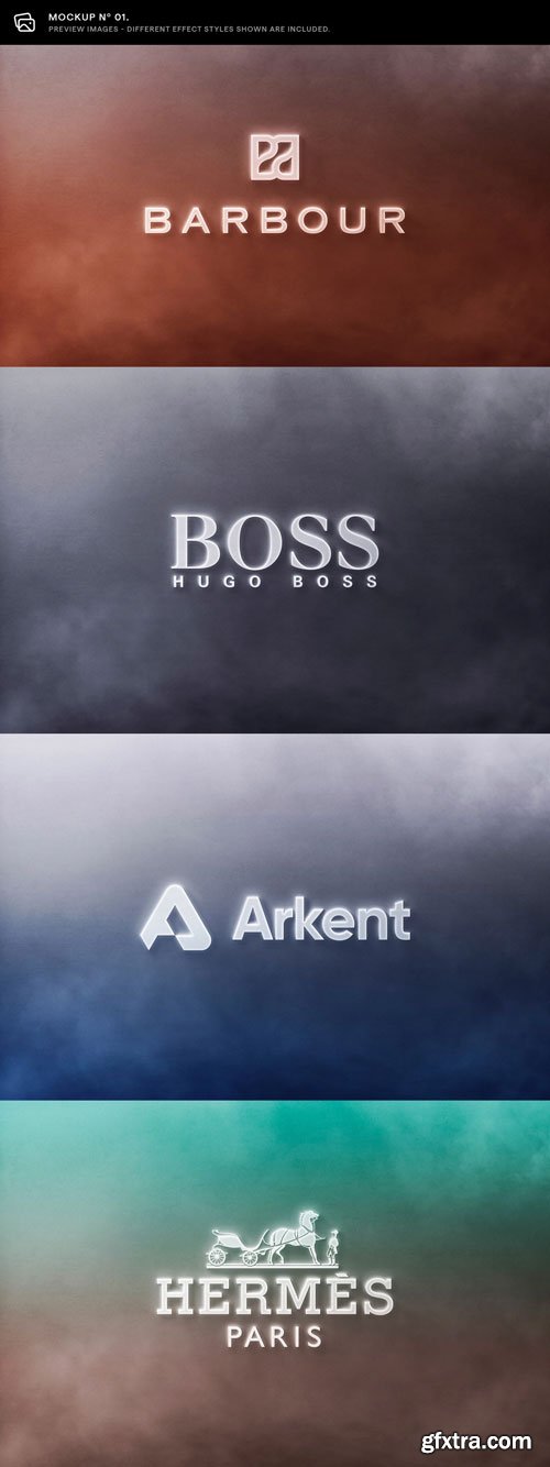 Asylab - 10 Deluxe Front Logo Mockups - V1