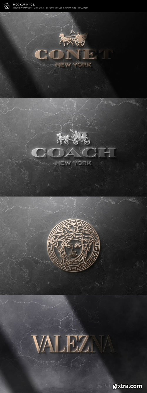 Asylab - 10 Deluxe Front Logo Mockups - V1