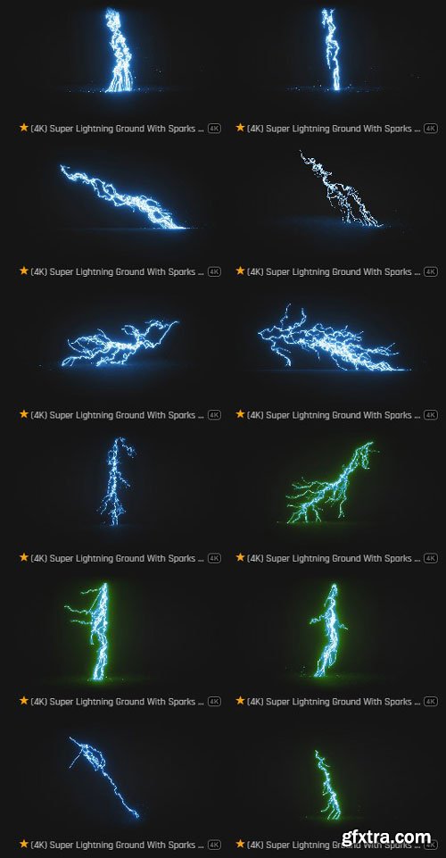 ProductionCrate - Magic Powers Super Lightning Effect - 296 4K VFX Items ProductionCrate - Magic Powers Super Lightning Effect - 296 4K VFX Items