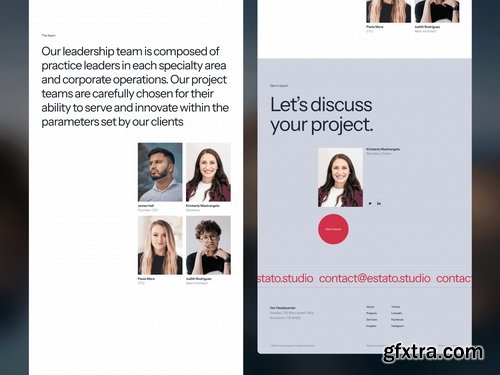 Craftwork Design - Estato Framer Template