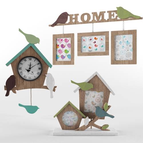 '3dsky Pro - Photo frames and clocks Birds'