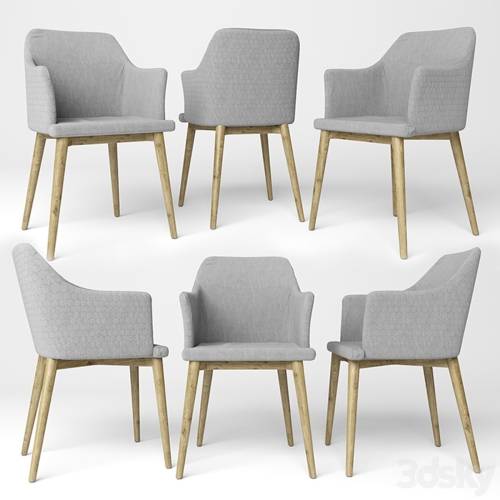 '3dsky Pro - La Forma Danai Dining Chair'