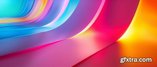 Vibrant Colorful Abstract Backgrounds with Wavy Form 23xJPG Vibrant Colorful Abstract Backgrounds with Wavy Form 23xJPG