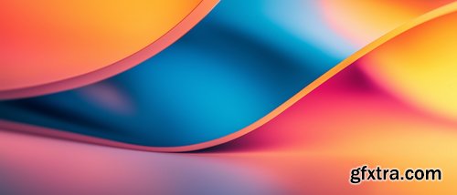 Vibrant Colorful Abstract Backgrounds with Wavy Form 23xJPG Vibrant Colorful Abstract Backgrounds with Wavy Form 23xJPG