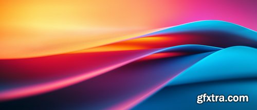 Vibrant Colorful Abstract Backgrounds with Wavy Form 23xJPG Vibrant Colorful Abstract Backgrounds with Wavy Form 23xJPG