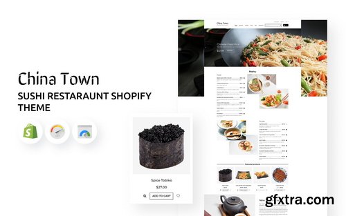 China Town - Sushi Restaraunt Shopify Theme