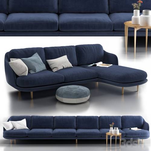 '3dsky Pro - Sofa Fritz Hansen LUNE'