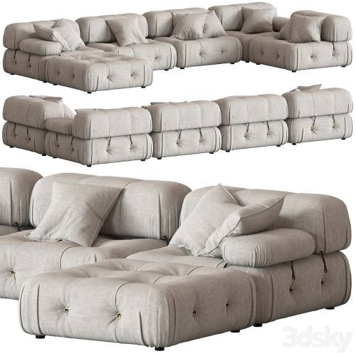 '3dsky Pro - B&B Italia Camaleonda Sofa2'