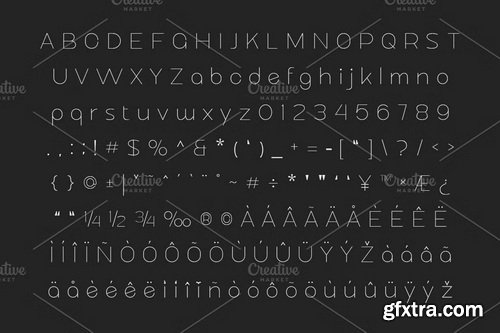 CreativeMarket - Imploe Modern Sans Font Family