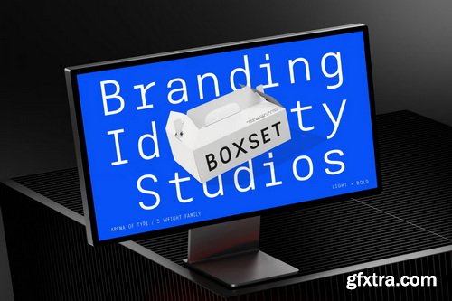 AOT Serial Mono - Modern And Clean Monospace Font