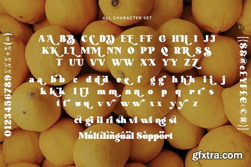 Fresh Lemonade Elegant Modern Retro Serif - Updated