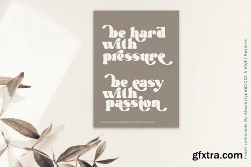 Fresh Lemonade Elegant Modern Retro Serif - Updated