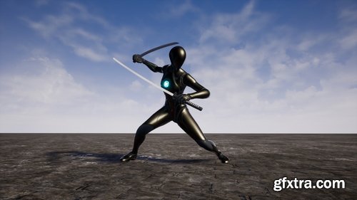 Fab - Female TwinKatana