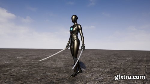 Fab - Female TwinKatana