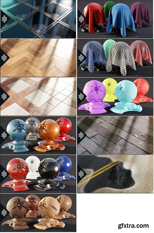 Superhivemarket - Sanctus Library v3.2.1 Procedural Materials