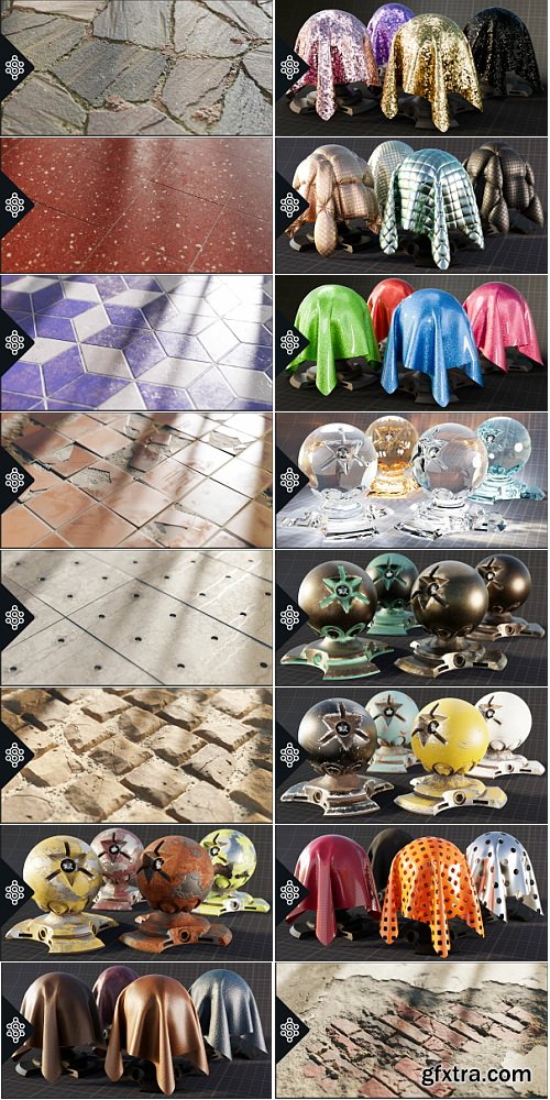 Superhivemarket - Sanctus Library v3.2.1 Procedural Materials