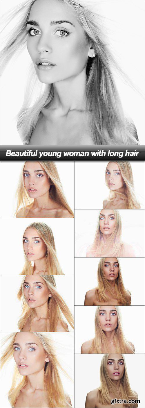 Fotolia - Beautiful Young Woman With Long Hair 10xJPG GFXTRA.COM!