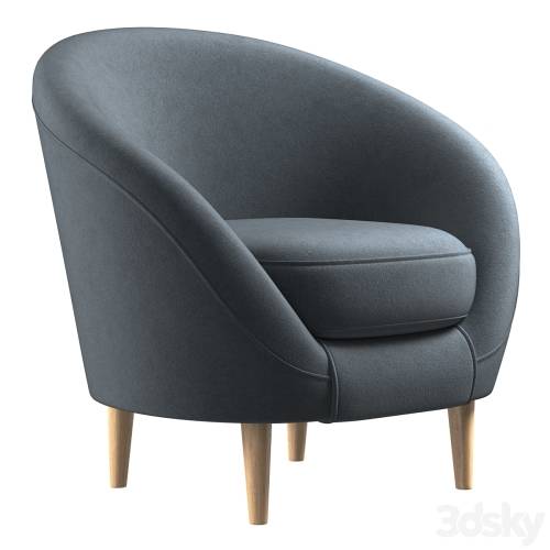 '3dsky Pro - Armchair Volsey Happy Grafit'