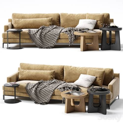 '3dsky Pro - POLIFORM BELLPORT Sofa'