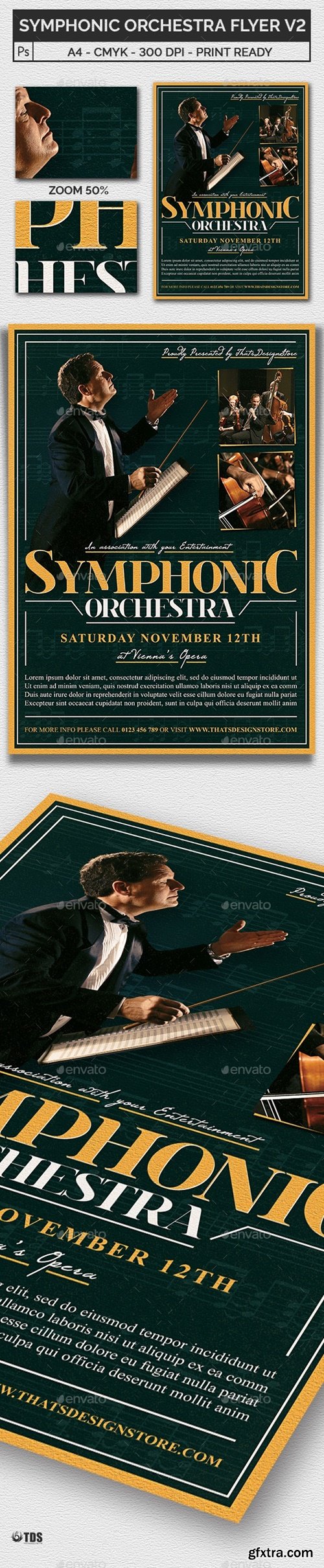 Graphicriver - Symphonic Orchestra Flyer Template V2 11882118