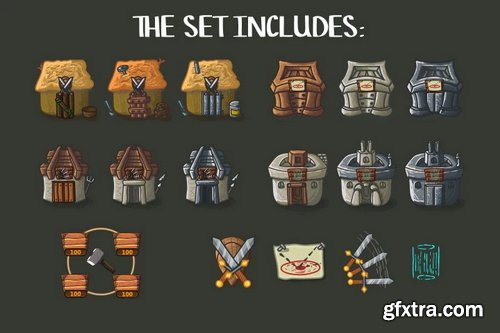 Craftpix - Support Tower Game Assets