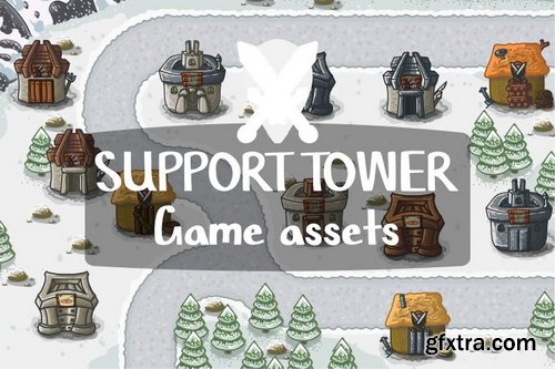 Craftpix - Support Tower Game Assets