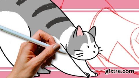 Udemy - Cat Drawing Challenge: Draw Dynamic Cat Poses Easily