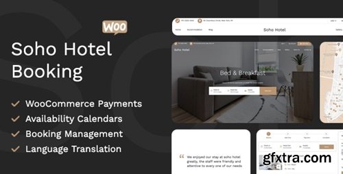 Themeforest - Soho Hotel Booking Calendar For WordPress 5576098 v4.2.5