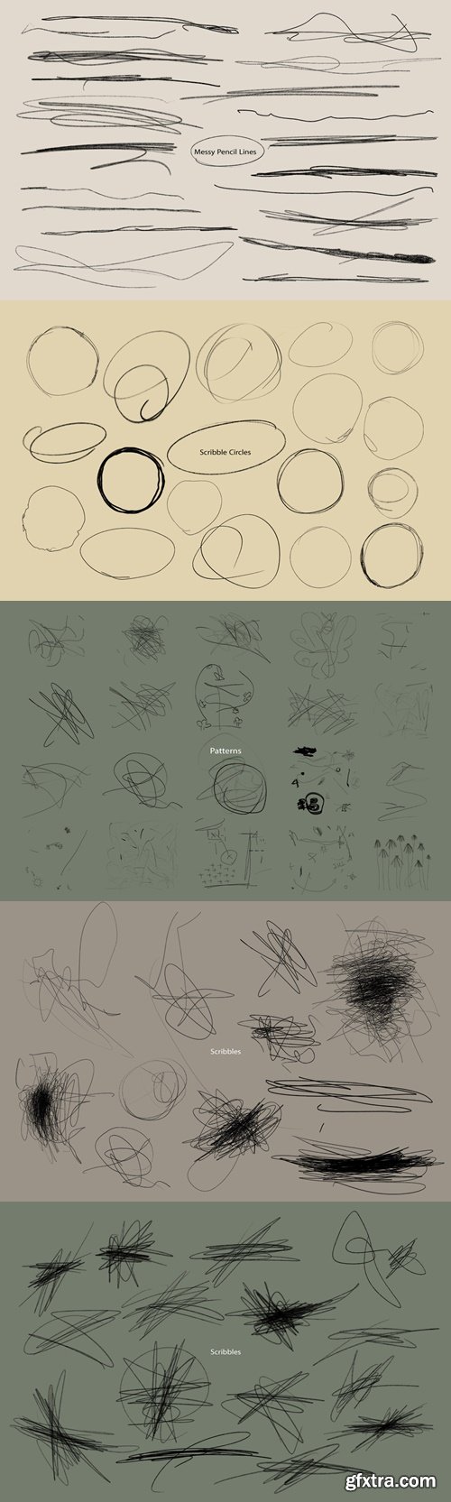 Pixflow - Messy Scribbles