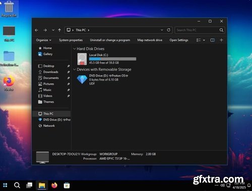 Windows 11 Pro Lite v24H2 Build 26100.3775 Proton OS