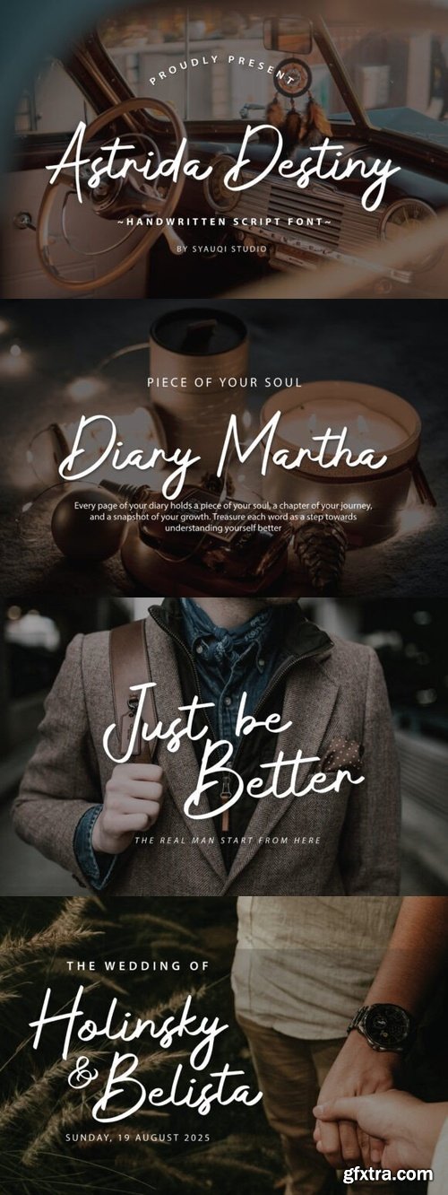 Astrida Destiny Font