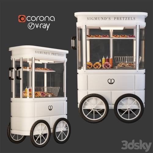 '3dsky Pro - LITTLE PRETZEL CART' '3dsky Pro - LITTLE PRETZEL CART'