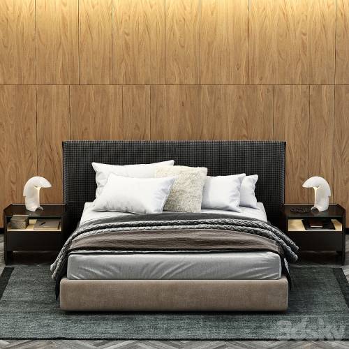 '3dsky Pro - POLIFORM BRUCE BED'