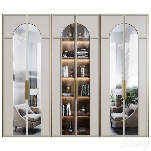 '3dsky Pro - Art Deco Wardrobe 15'