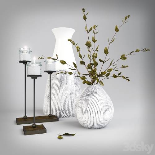 '3dsky Pro - Decorative set with sprigs'
