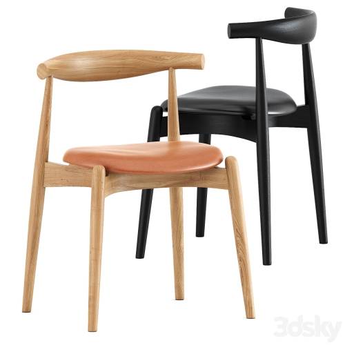 '3dsky Pro - Carl Hansen CH20 Elbow chair'