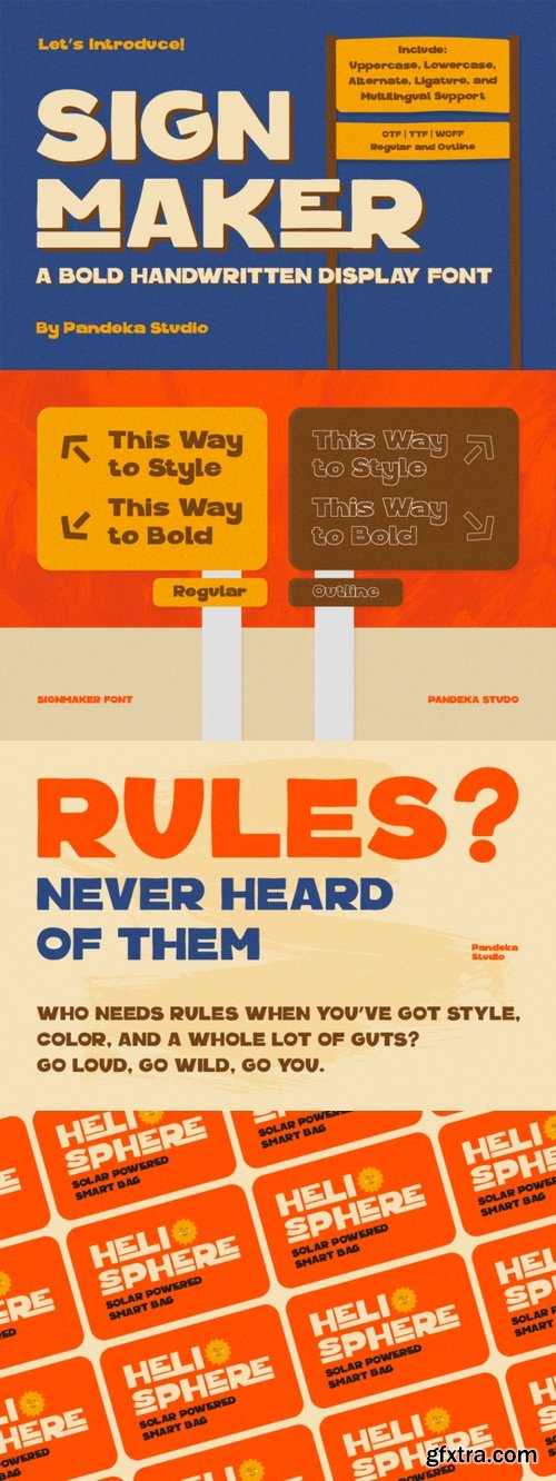 Signmaker Font