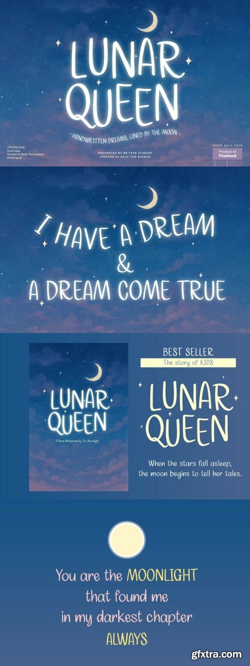 Lunar Queen Font