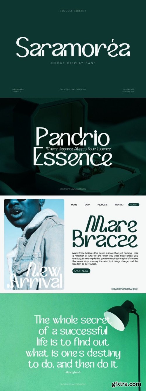 Saramorea Font