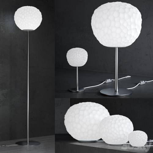 '3dsky Pro - Meteorite lamp - floor and table collection'