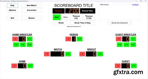 Wrestling Scoreboard Standard 3.0.2