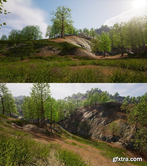 Fab - Survival Interactable Procedural Nature Ecosystem v5.1+