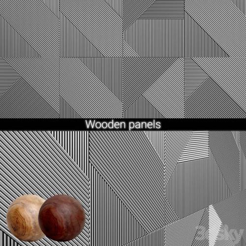 '3dsky Pro - 3D panels Emmemobili STRIPES BOISERIE'